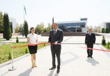 Президент Азербайджана принял участие в открытии Центра молодежи в Бейлагане (ФОТО)