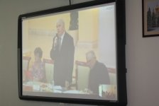 В Баку состоялся видеомост с Президентской библиотекой Санкт-Петербурга (ФОТО)