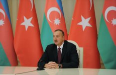 Президент Ильхам Алиев: Турция всегда была рядом с Азербайджаном (ФОТО)