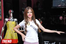 Финалистки "Miss Globe İnternational" примерили сценические платья от Гюнель Бехбудовой (ФОТО)