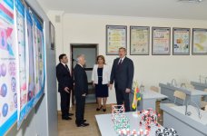 Президент Азербайджана принял участие в открытии новых зданий средних школ в поселке Амирджан и Бинагадинском районе Баку (ФОТО)
