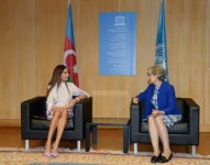 Первая леди Азербайджана Мехрибан Алиева присутствовала на показе балета "Тени Гобустана" в ЮНЕСКО (ФОТО)