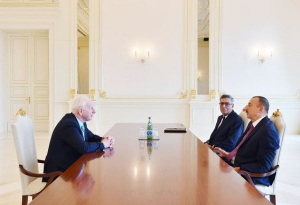 Президент Азербайджана принял главу Европейского Олимпийского комитета