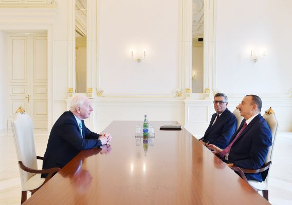 Президент Азербайджана принял главу Европейского Олимпийского комитета