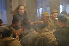 В Гяндже снимается фильм "Прерванные воспоминания" про защитника Брестской крепости (ФОТО)