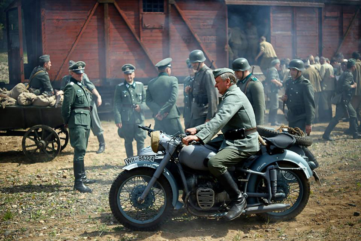 В Гяндже снимается фильм "Прерванные воспоминания" про защитника Брестской крепости (ФОТО)
