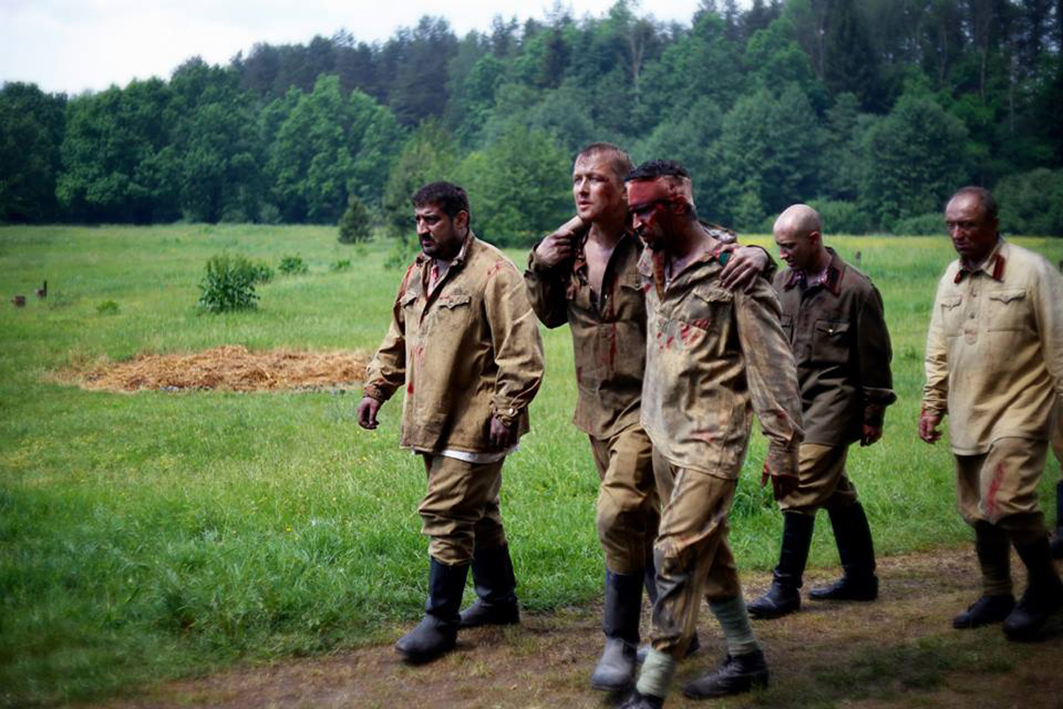 В Гяндже снимается фильм "Прерванные воспоминания" про защитника Брестской крепости (ФОТО)