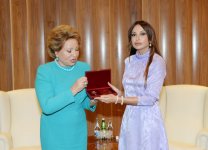 Первая леди Азербайджана Мехрибан Алиева удостоена высшей награды Межпарламентской ассамблеи стран СНГ (ФОТО)
