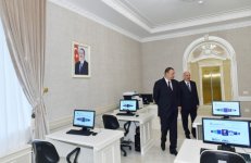 President Ilham Aliyev attended the opening of the Heydar Aliyev Center in Khirdalan