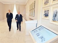 President Ilham Aliyev attended the opening of the Heydar Aliyev Center in Khirdalan