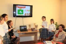Азербайджанские школьники участвуют в проекте "Города России" (ФОТО)