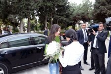 Вице-президент Фонда Гейдара Алиева Лейла Алиева посетила специальную школу-интернат в Баку (ФОТО)