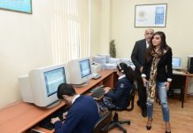 Вице-президент Фонда Гейдара Алиева Лейла Алиева посетила специальную школу-интернат в Баку (ФОТО)