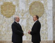 Президент Азербайджана Ильхам Алиев принял участие в заседании Совета глав государств СНГ в Минске (ФОТО)