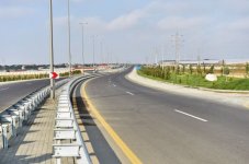 President Aliyev attends opening of first part of Gala-Pirallahi highway (PHOTO)