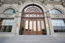 Первая леди Азербайджана Мехрибан Алиева ознакомилась с условиями, созданными в офисе операционного комитета Европейских игр (ФОТО)