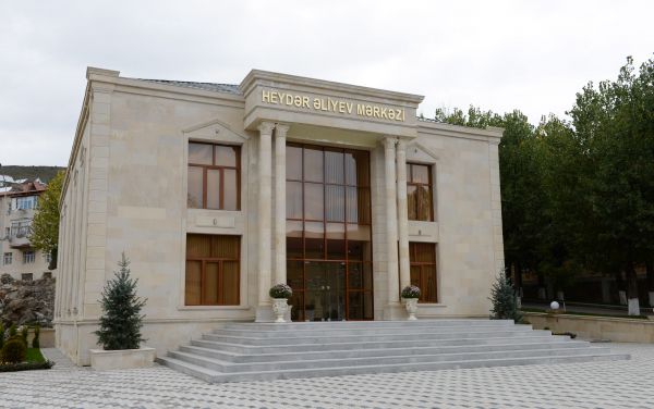 Azerbaijani president attends opening of Heydar Aliyev Center in Dashkasan (PHOTO)