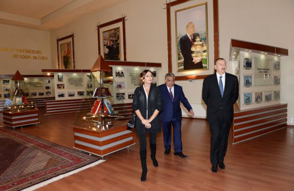 Azerbaijani president attends opening of Heydar Aliyev Center in Dashkasan (PHOTO)