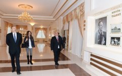 President Ilham Aliyev attended the opening of the Heydar Aliyev Center in Goranboy