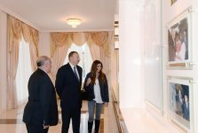 President Ilham Aliyev attended the opening of the Heydar Aliyev Center in Goranboy