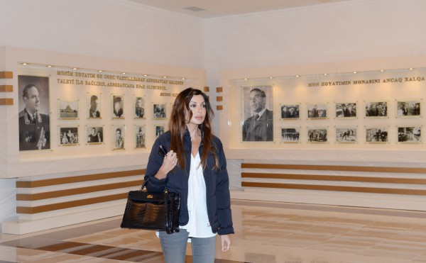 President Ilham Aliyev attended the opening of the Heydar Aliyev Center in Goranboy