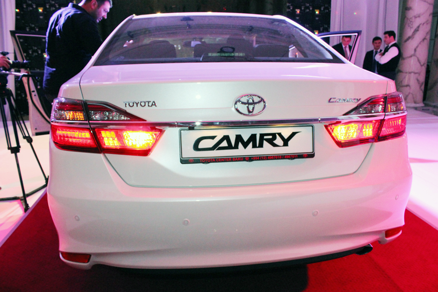 В Баку прошла праздничная презентация обновленной модели Toyota Camry (ФОТО)