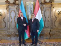 Состоялась встреча Президента Азербайджана и  премьера Венгрии в расширенном составе  (ФОТО)