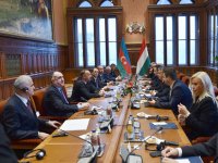 Состоялась встреча Президента Азербайджана и  премьера Венгрии в расширенном составе  (ФОТО)