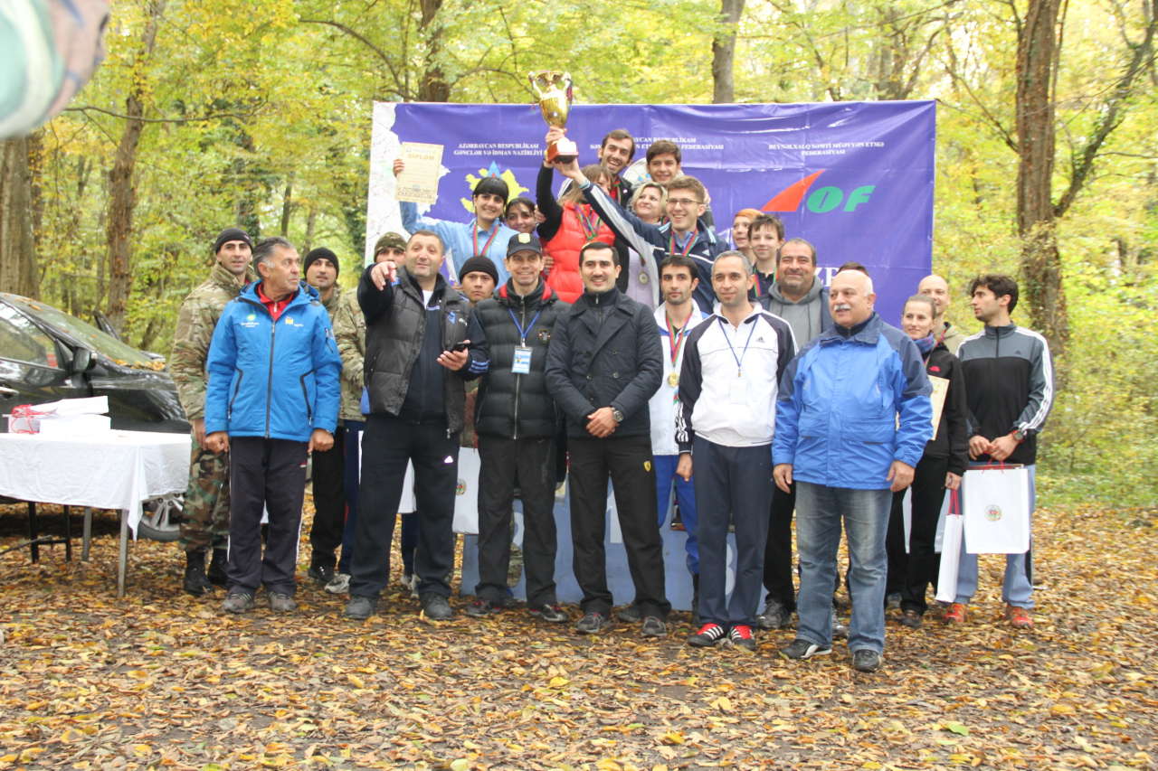 Определились победители открытого Чемпионата Азербайджана по спортивному ориентированию (ФОТО)