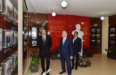 Президент Ильхам Алиев принял участие в открытии нового поселка, построенного в Гяндже для вынужденных переселенцев (ФОТО)