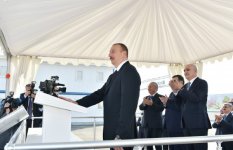 Президент Ильхам Алиев принял участие в церемонии закладки фундамента «Шамкир Агропарка» (ФОТО)