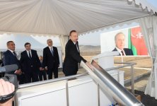 Президент Ильхам Алиев принял участие в церемонии закладки фундамента «Шамкир Агропарка» (ФОТО)