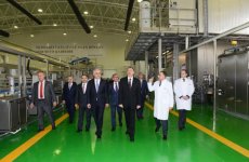 В Шамкире состоялось открытие нового хлебозавода (ФОТО)