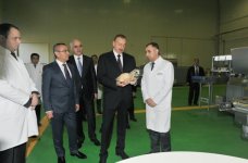 В Шамкире состоялось открытие нового хлебозавода (ФОТО)