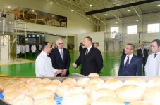 В Шамкире состоялось открытие нового хлебозавода (ФОТО)