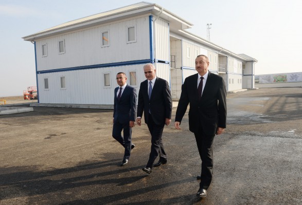 Президент Ильхам Алиев принял участие в церемонии закладки фундамента «Шамкир Агропарка» (ФОТО)