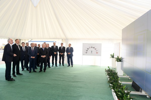 Президент Ильхам Алиев принял участие в церемонии закладки фундамента «Шамкир Агропарка» (ФОТО)