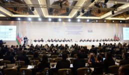 Президент Азербайджана и его супруга приняли участие в открытии 43-й Генассамблеи Европейского Олимпийского комитета в Баку (ФОТО)