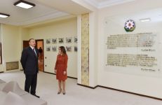 Azerbaijani president attends opening of new building of Baku-Oxford School (PHOTO)