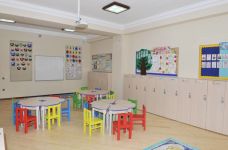Azerbaijani president attends opening of new building of Baku-Oxford School (PHOTO)