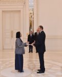 Президент Азербайджана принял верительные грамоты новоназначенных послов ряда стран (версия 2)