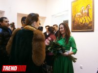 Карабахские скакуны глазами латвийской художницы Аллы Дзевалтовской (ФОТО)