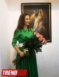 Карабахские скакуны глазами латвийской художницы Аллы Дзевалтовской (ФОТО)