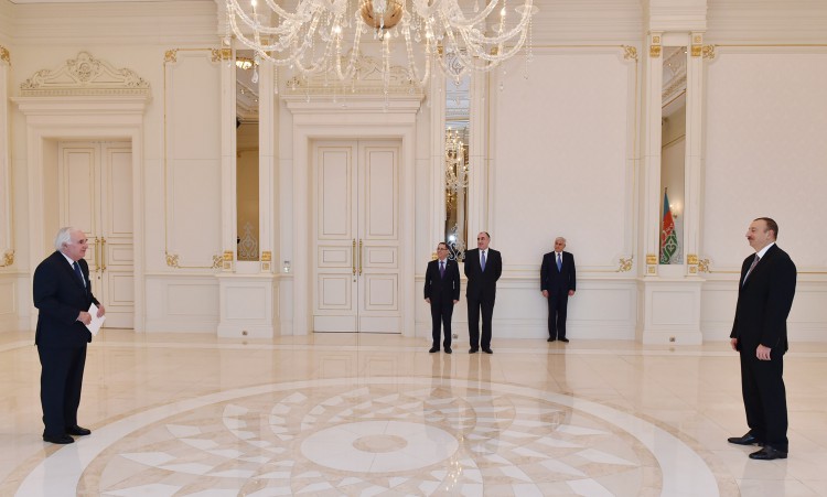 Azerbaijani president receives Spanish, Maltese ambassadors’ credentials