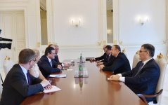 Ильхам Алиев принял делегацию во главе с вице-президентом Еврокомиссии
