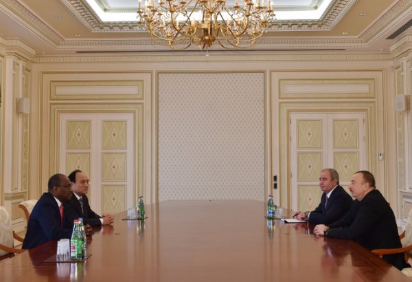 Ilham Aliyev receives secretary general of International Telecommunication Union