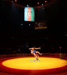 Mehriban Aliyeva attends France-Azerbaijan wrestling bout in Paris (PHOTO)