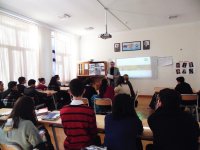 Школьникам Баку рассказали о творчестве Василия Кандинского (ФОТО)