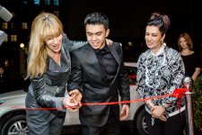 В Баку открылся Творческий центр VIP Recording studio с участием итальянской певицы In-Grid (ФОТО)