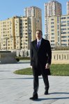 Президент Ильхам Алиев принял участие в открытии парка "Ясамал" в Баку (ФОТО)